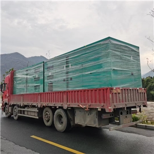 2台柴油发电机组发往黄山 